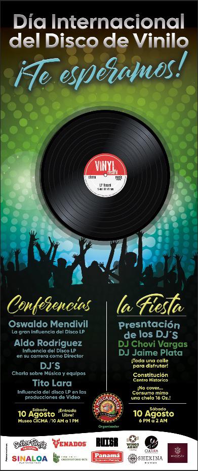 $!Con conferencias y fiesta celebrarán el Día Internacional del Disco de Vinilo