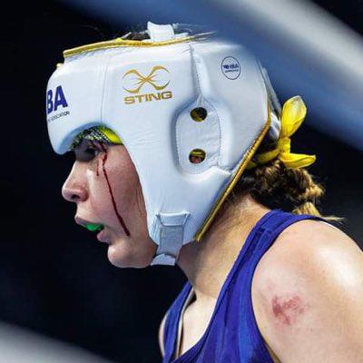 La boxeadora mazatleca Brianda Tamara Cruz se enfrentó en 2022 a Imane Khelif.