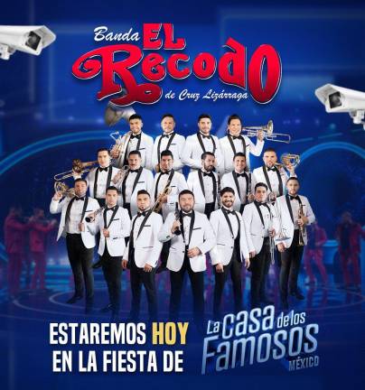 Banda El Recodo llevará su música a la fiesta de ‘La Casa de los Famosos México’