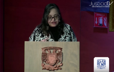 Durante la inauguración del Congreso Iberoamericano de Derecho Constitucional, la Ministra Piña tomó la palabra para defender la independencia judicial.