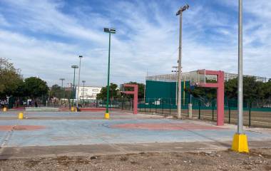 Las obras en la Unidad Deportiva Sahop se completarían en este año.