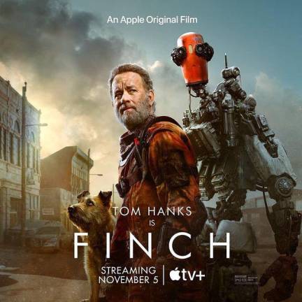 Tom Hanks, su perro y un robot sobreviven al apocalipsis en la nueva película de Apple TV+