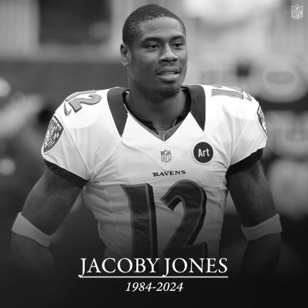 Jacoby Jones murió en su casa de Nueva Orleans.