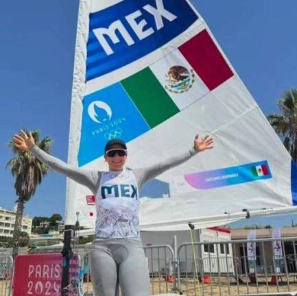 Al término de las regatas de este domingo, Elena Oetling se ubica en el lugar 30 general de la prueba ILCA 6 en la vela de Juegos Olímpicos.