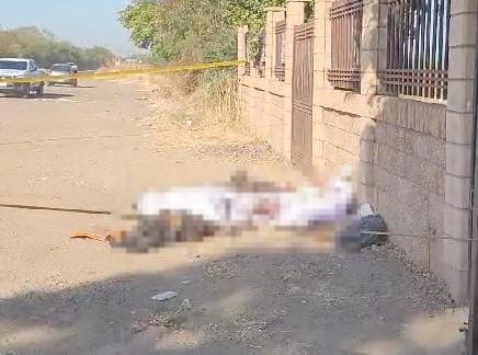 Dejan a 3 personas asesinadas bajo una lona en Carrizalejo, Culiacán