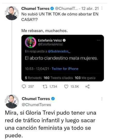 $!Demandará Gloria Trevi al youtuber Chumel Torres