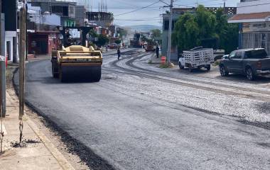 Las obras en la avenida Pesqueira superan los 1.12 kilómetros de largo y 12 metros de ancho.