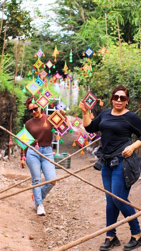 $!Estrenan el Callejón Fotográfico Las Flores en El Trébol I, Escuinapa