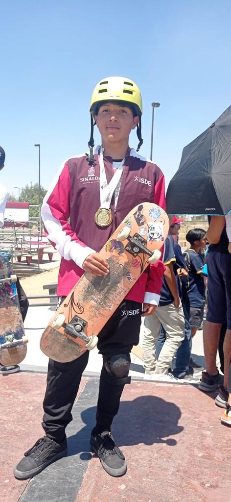 $!Sinaloa logra históricos oros en skateboarding