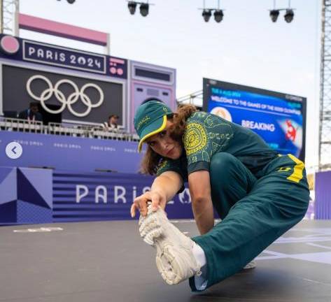 Rachel Gunn tuvo una polémica actuación en París 2024.