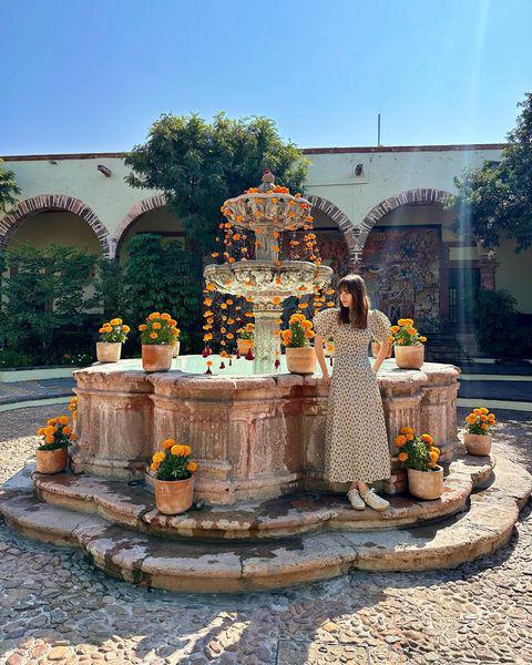 $!Presume Lily Collins su paseo por San Miguel Allende