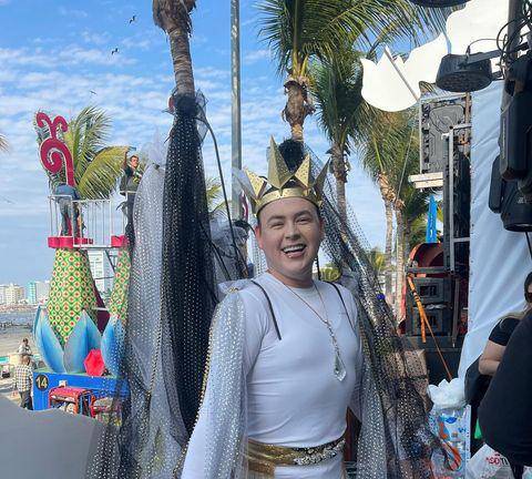 Brilla la Banda MS en el tradicional desfile del Carnaval de Mazatlán