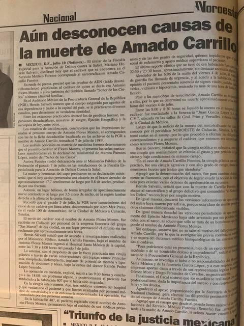 $!¿El Señor de los cielos está vivo? Así murió Amado Carrillo