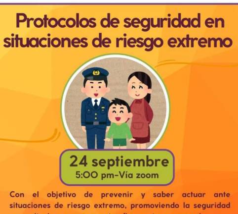 Invita organización civil de Culiacán a capacitación virtual de protocolos de seguridad