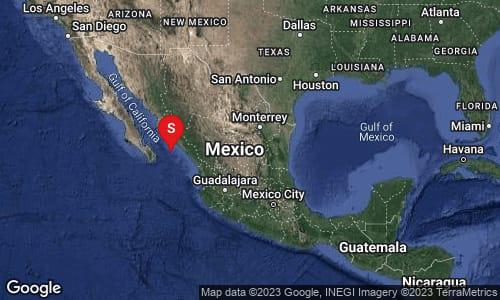 El sismo registrado cerca de Eldorado, en las costas sinaloenses, alcanzó la magnitud 5.6.