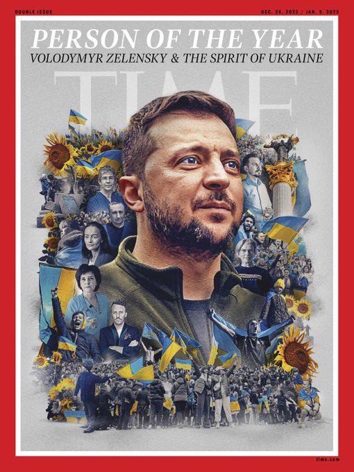 $!Revista Time nombra a Volodymyr Zelensky como ‘Persona del Año’