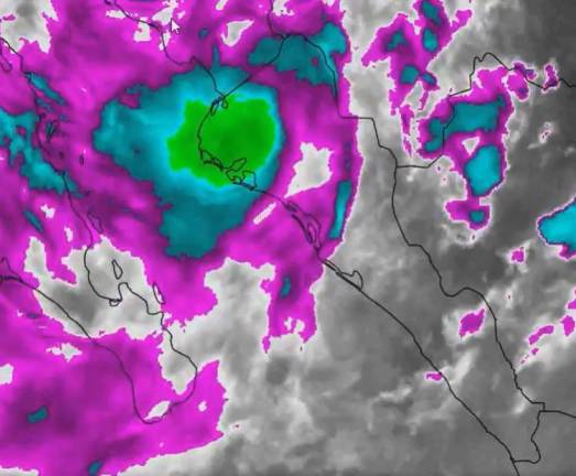 Tormenta de rápida formación dejará lluvias en el norte de Sinaloa