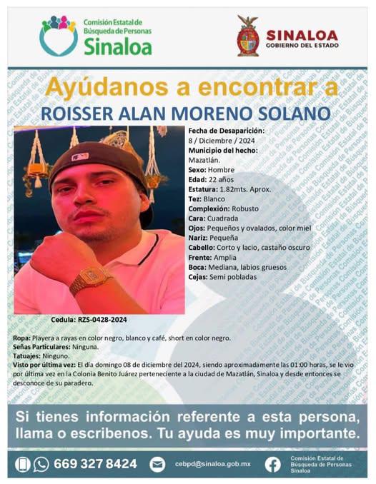 $!Claman por el regreso sano y salvo de Roisser Alan