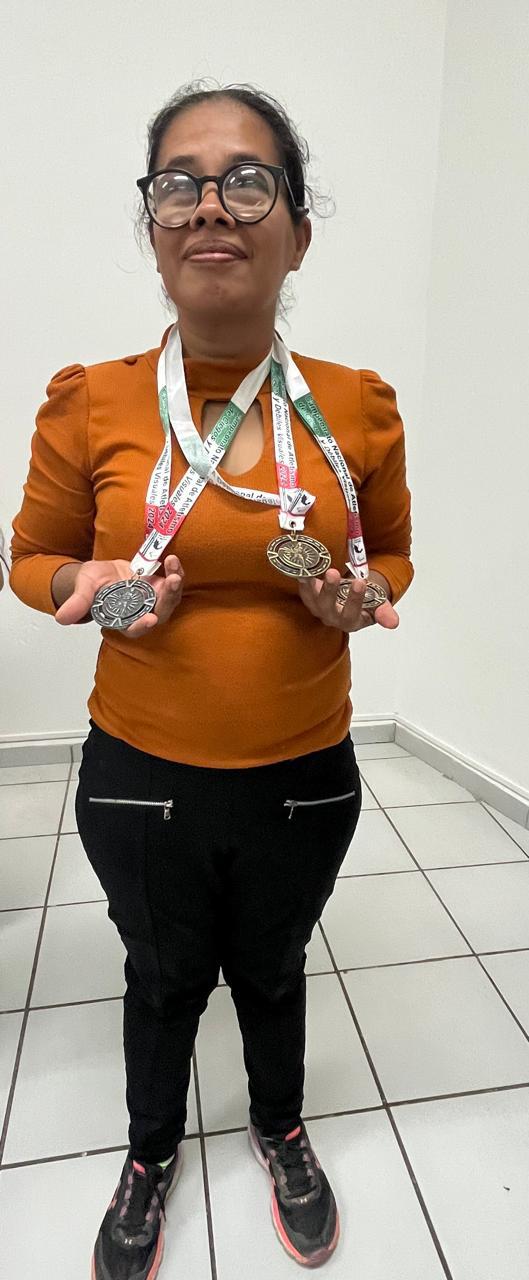 $!Felicita Imdec a medallistas de Campeonato Nacional Multideportivo 2024 para Ciegos y Débiles Visuales