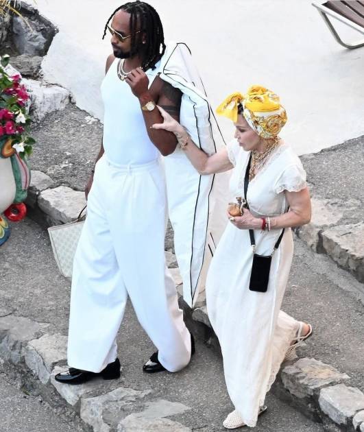 Madonna ha festeggiato il suo compleanno in Italia con il fidanzato Akeem Morris