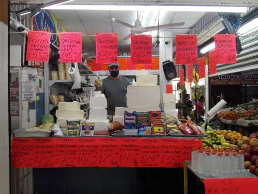 Mercado de El Rosario se mantiene con puertas abiertas: líder