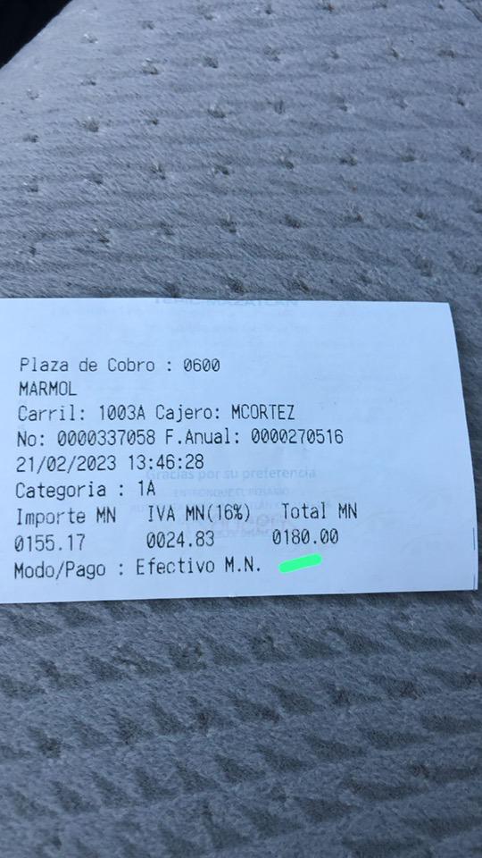 $!Cobro de 180 pesos en la caseta de cobro de Mármol de la autopista Mazatlán Culiacán.