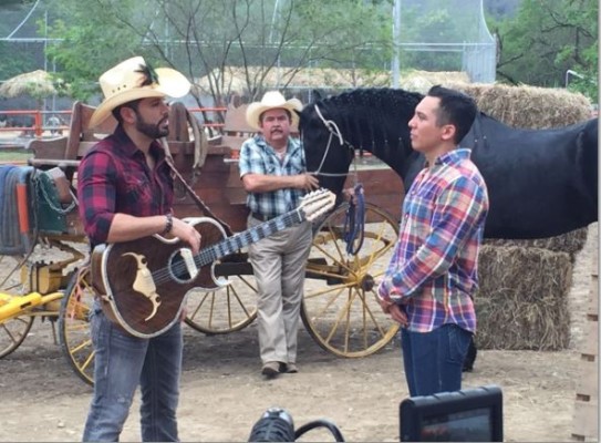 Eliseo Robles, Eliseo Robles hijo y Edwin Luna.