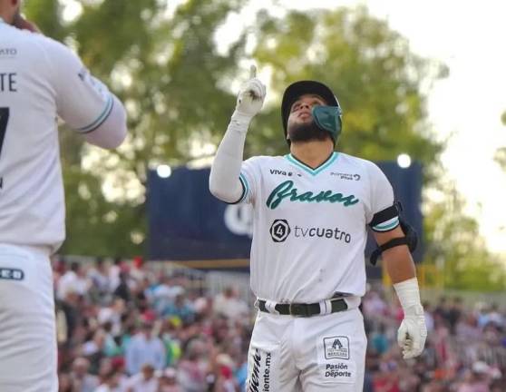 Keven Lamas tuvo una gran semana con Bravos de León-