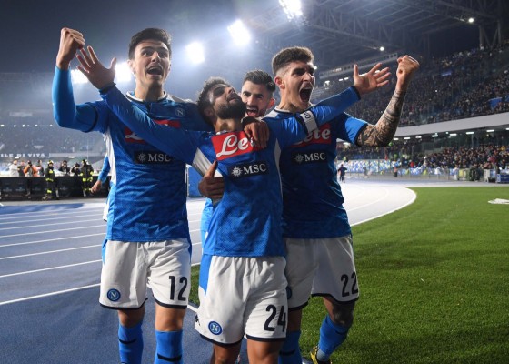 Nápoles se impone 2-1 a la Juventus. (Foto: Twitter @sscnapoli)