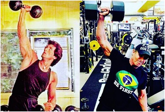 Sylvester Stallone se pone motivador en redes sociales