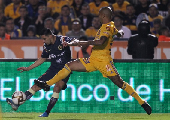 América logra sacar el resultado ante Tigres. (Foto: Twitter @TigresOficial)