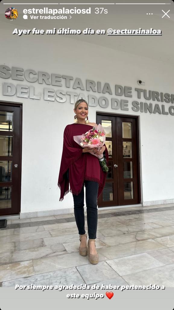 $!Se despide Estrella Palacios de la Sectur; va por Morena a la Alcaldía de Mazatlán