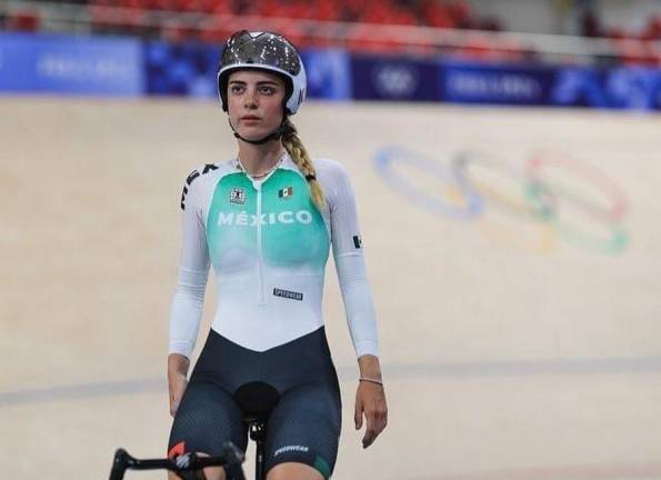 Victoria Velasco saltará al velódromo este domingo.