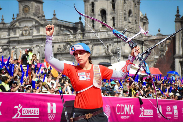 Aída Román disputará el World Archery Americas de tiro con arco