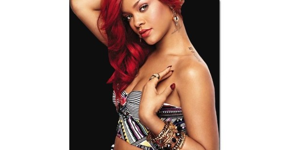 Rihanna lanza calcetas con su imagen