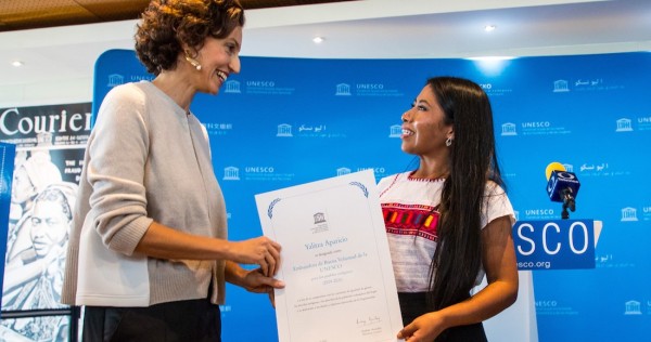 Yalitza ya es Embajadora de la Unesco: defenderá los derechos de indígenas en todo el mundo