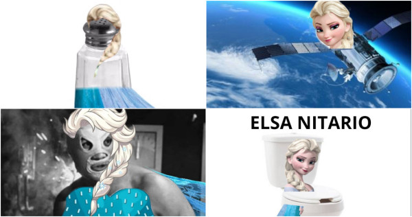 La imagen de Elsa, protagonista de la cinta Frozen, se convierte en el primer meme del 2020