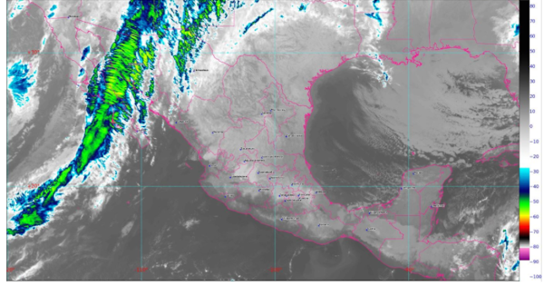 Frente Frío 25 Provocará Descenso De Temperaturas Y Lluvias En El Noroeste De México 7128