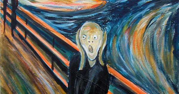 Mensaje de Munch revela que el personaje central de El Grito no está, en realidad, gritando...