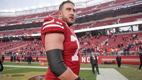 El legendario linero de los 49ers, Joe Staley, se retira