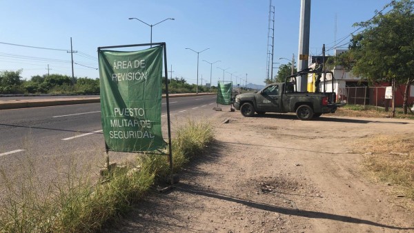 Tras ataque a Culiacán, reactivan anillo de militares y policías en seis salidas de la ciudad