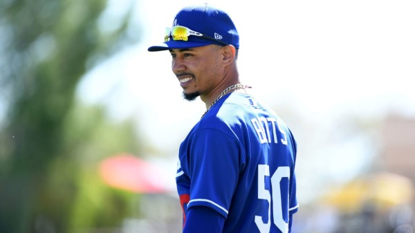 Mookie Betts llegó a los Dodgers para la temporada 2020, proveniente de los Medias Rojas.