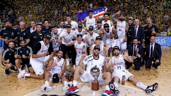 Gustavo Ayón y Real Madrid son campeones del baloncesto de España