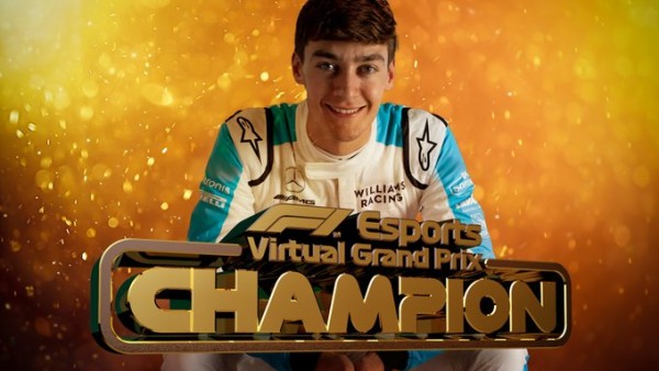 George Russell gana en Canadá y es campeón de la F1 Virtual