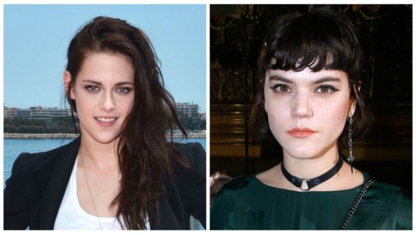 Kristen Stewart y la cantante francesa Soko.