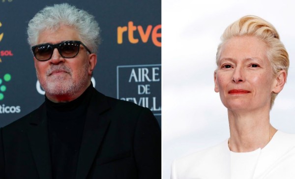 Pedro Almodóvar prepara corto en inglés de La voz humana, protagonizado por Tilda Swinton