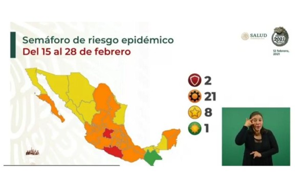 Sinaloa pasa a amarillo en el semáforo epidemiológico, reporta Salud federal