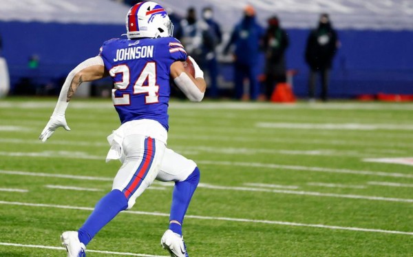 Taron Jhonson puso a los Bills en la Final de Conferencia Americana en la NFL.