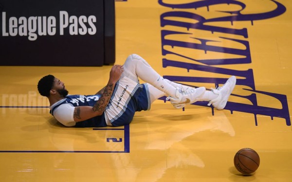 Anthony Davis es una de las figuras de los Lakers.