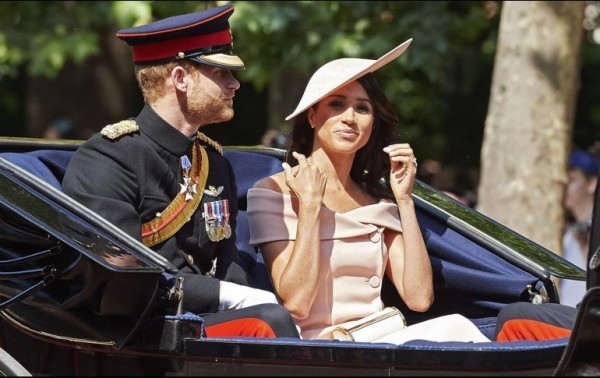 Príncipe Enrique y Meghan Markle.